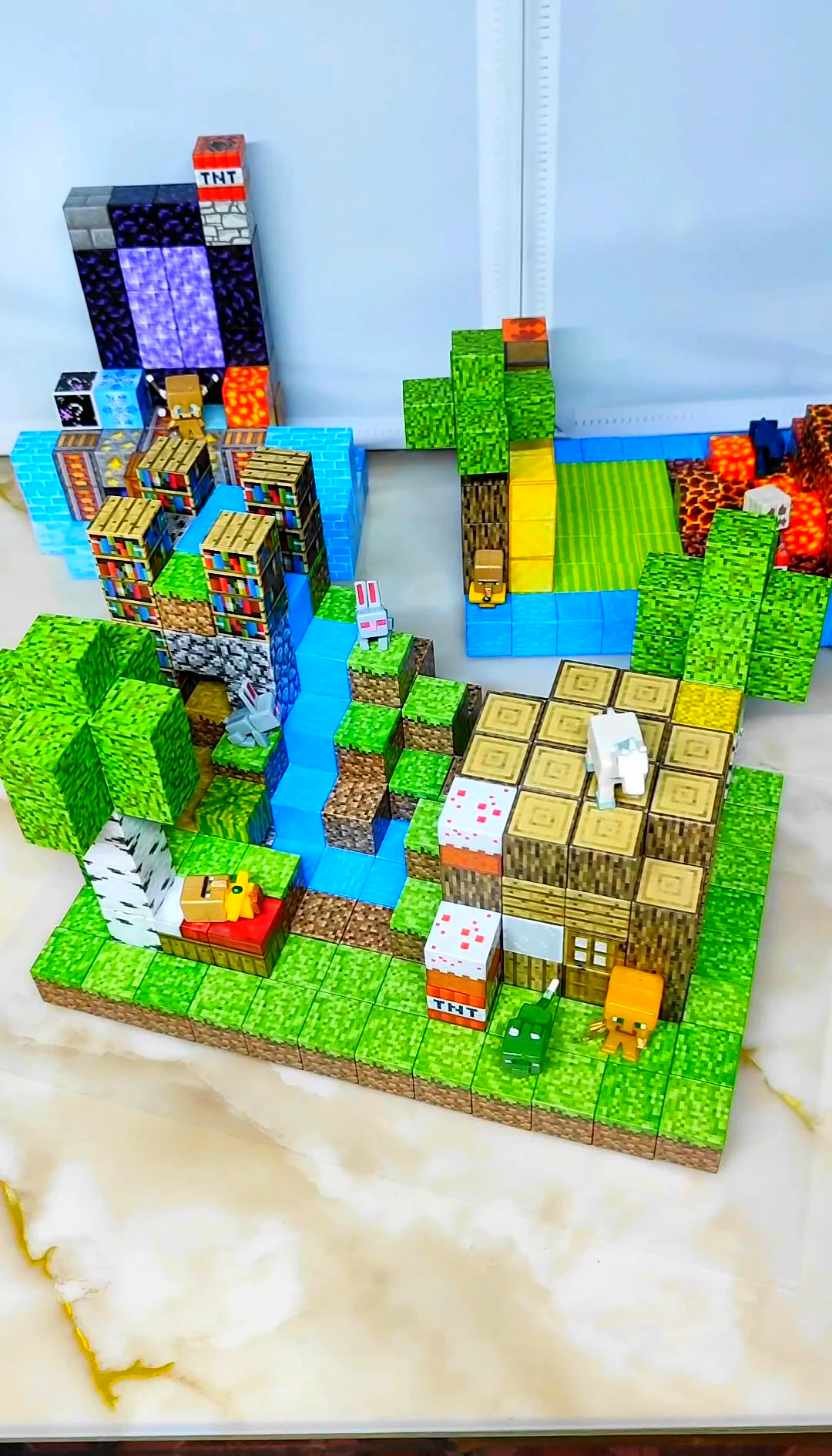 磁力积木灵感乐土
_播放一些磁力积木的图片（磁力积木视频教程）