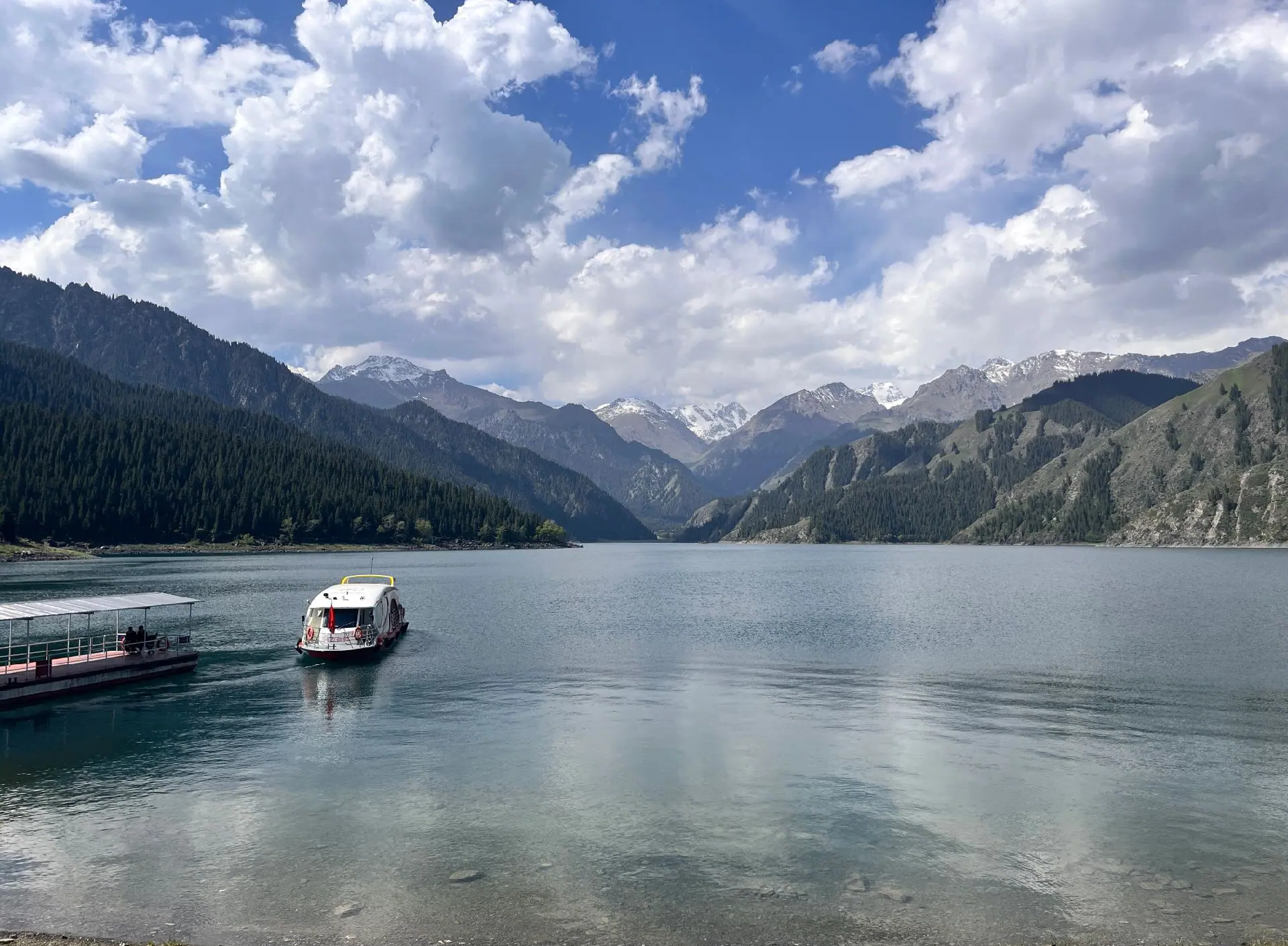 今天的新疆天山天池 今天的新疆天山天池
